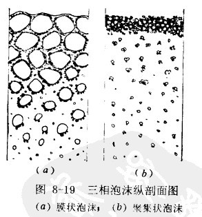 浮选机专家对三相矿化泡沫层的介绍
